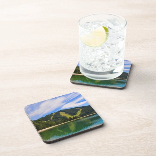 夏-水反射のHirschenkogel コースター (右側)