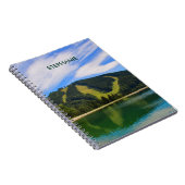 夏-水反射のHirschenkogel ノートブック (右側)