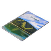 夏-水反射のHirschenkogel ノートブック (左側)