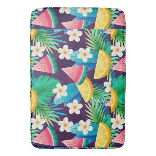 夏、熱帯 バスマット (正面縦)