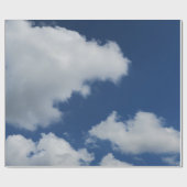 夏，自然，天気，青，背景，空 ラッピングペーパー (フラット)