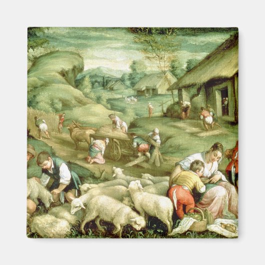 夏、1570-80 マグネット (正面)