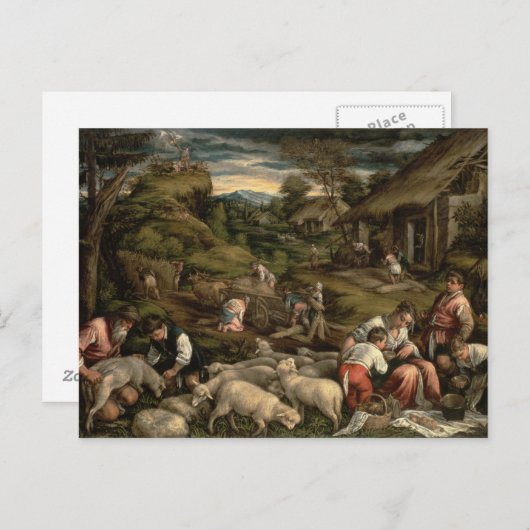 夏(1576年) ポストカード (正面/裏面)