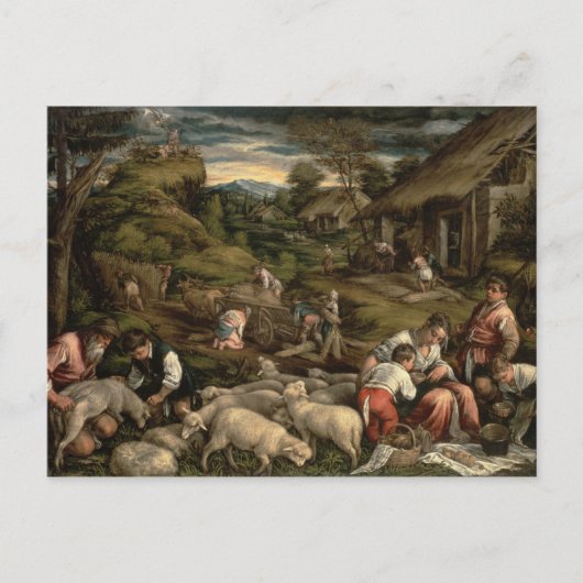 夏(1576年) ポストカード (正面)