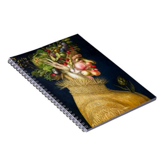 夏 | Giuseppe Arcimboldo | ノートブック (右側)