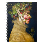 夏 | Giuseppe Arcimboldo | ノートブック (正面)