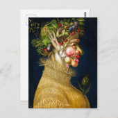 夏 | Giuseppe Arcimboldo | ポストカード (正面/裏面)