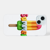 夏 iPhone 15ケース (裏面横)