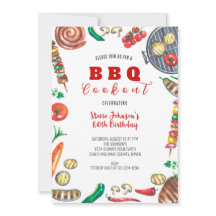 夏BBQクックアウト60誕生日