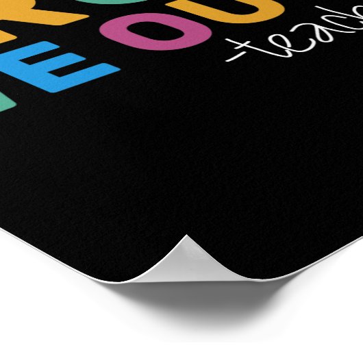 夏Bruh私たちは先生かわいい学校終了Yea ポスター (角)