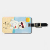 夏Westie ラゲッジタグ (正面横)