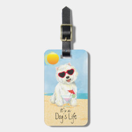 夏Westie ラゲッジタグ
