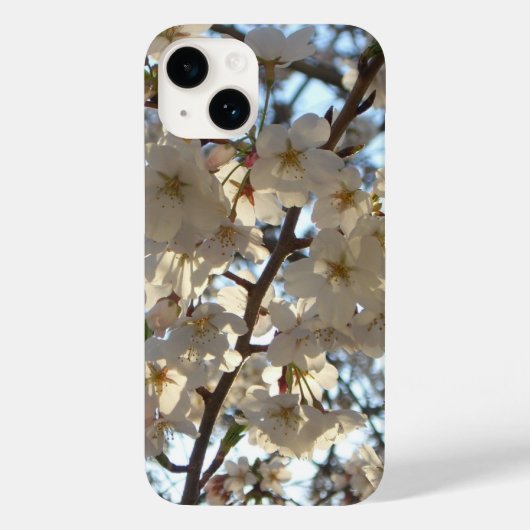 夕べさくらんぼの花I春フローラ Case-Mate iPhoneケース (裏面)