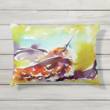 "夕べとまり木"のハチドリのプリント