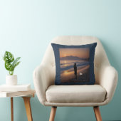 夕べと私の犬のビーチ クッション (椅子)