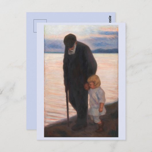 夕べに向けて ポストカード (正面/裏面)