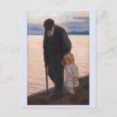 夕べに向けて ポストカード (正面)