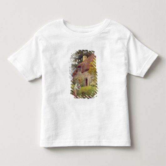 夕べのうわさ話 トドラーTシャツ (正面)
