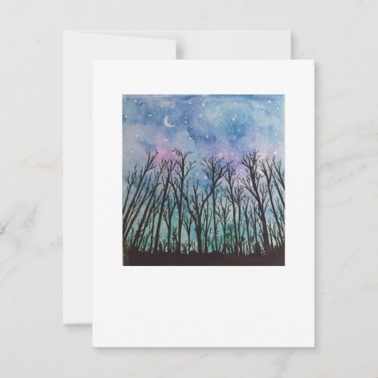 夕べのたそがれ ノートカード (正面)