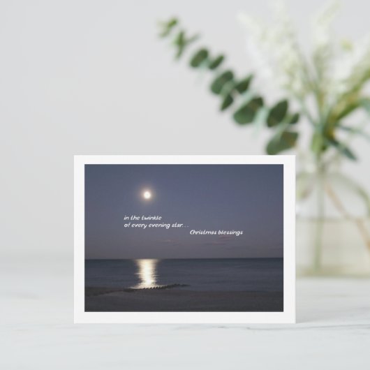 夕べのクリスマスの恵み シーズンポストカード (スタンド正面)