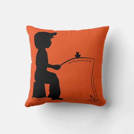 夕べの採取 クッション (裏面)