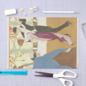 夕べの服装1914by Ludwik Strimpl 薄葉紙 (クラフト)