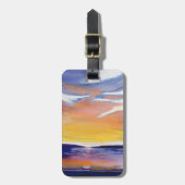 夕べの海景 ラゲッジタグ (正面縦)