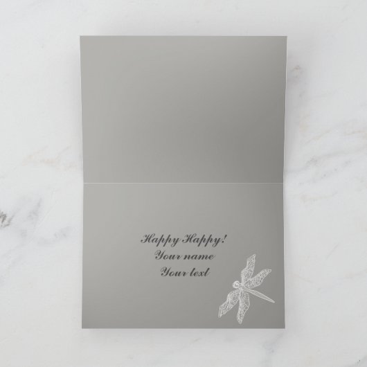 夕べの漁師 カード (内部)