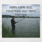 夕べの漁師 ビールラベル (シングルラベル)