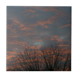 夕べの空ベビー タイル