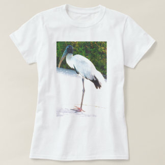 夕べの衣服のアメリカトキコウ Tシャツ