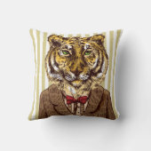 夕べの衣服のトラ クッション (裏面)