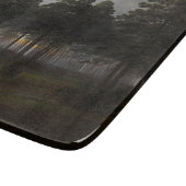 夕べの風景(by Caspar David Friedrich) カッティングボード (角)