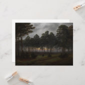 夕べの風景(by Caspar David Friedrich) カード (正面/裏面インサイチュ)