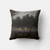 夕べの風景(by Caspar David Friedrich) クッション (裏面)