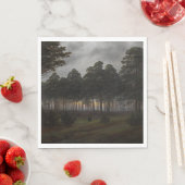 夕べの風景(by Caspar David Friedrich) スタンダードランチョンナプキン (インサイチュ)