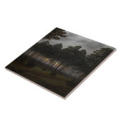 夕べの風景(by Caspar David Friedrich) タイル (側面)