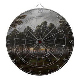 夕べの風景(by Caspar David Friedrich) ダーツボード