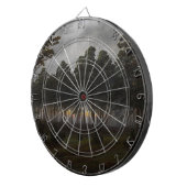 夕べの風景(by Caspar David Friedrich) ダーツボード (正面右)