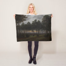 夕べの風景(by Caspar David Friedrich)