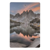 夕べのKearsargeの小尖塔の反射 ミニクリップボード (裏面)