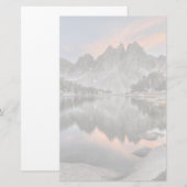 夕べのKearsargeの小尖塔の反射 便箋 (正面/裏面)