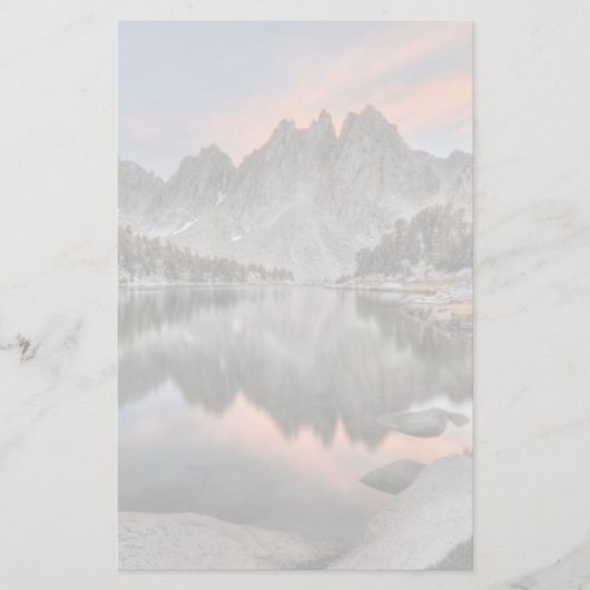 夕べのKearsargeの小尖塔の反射 便箋 (正面)