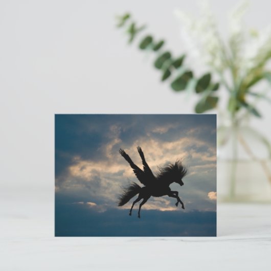 夕べはがき ポストカード (スタンド正面)