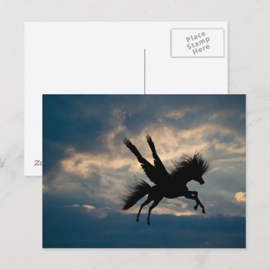 夕べはがき ポストカード (正面/裏面)