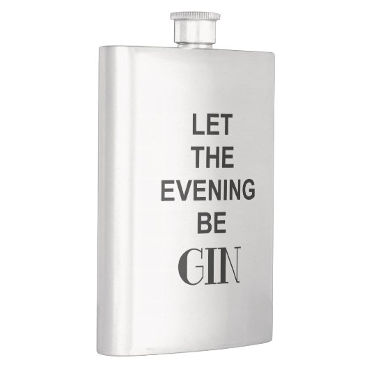 夕べをギンアルコーおもしろいル引用文 フラスク (右)