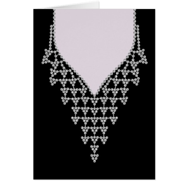 夕べアウトシリーズブラックガウンと宝石7 (正面)