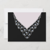 夕べアウトシリーズ招待状の日付の夜2 招待状 (正面)