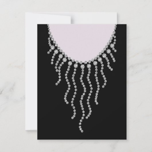 夕べアウトシリーズ9招待状デート夜 招待状 (正面)