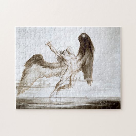 夕べアカザ秋オブデイby William Rimmer ジグソーパズル (横)